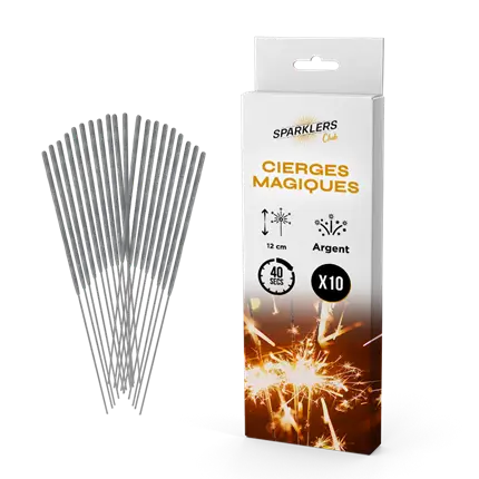 Pacchetto di candele magiche da 10 (modello piccolo)