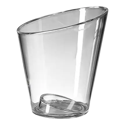 Bacinella per champagne trasparente Acrilico (modello piccolo)