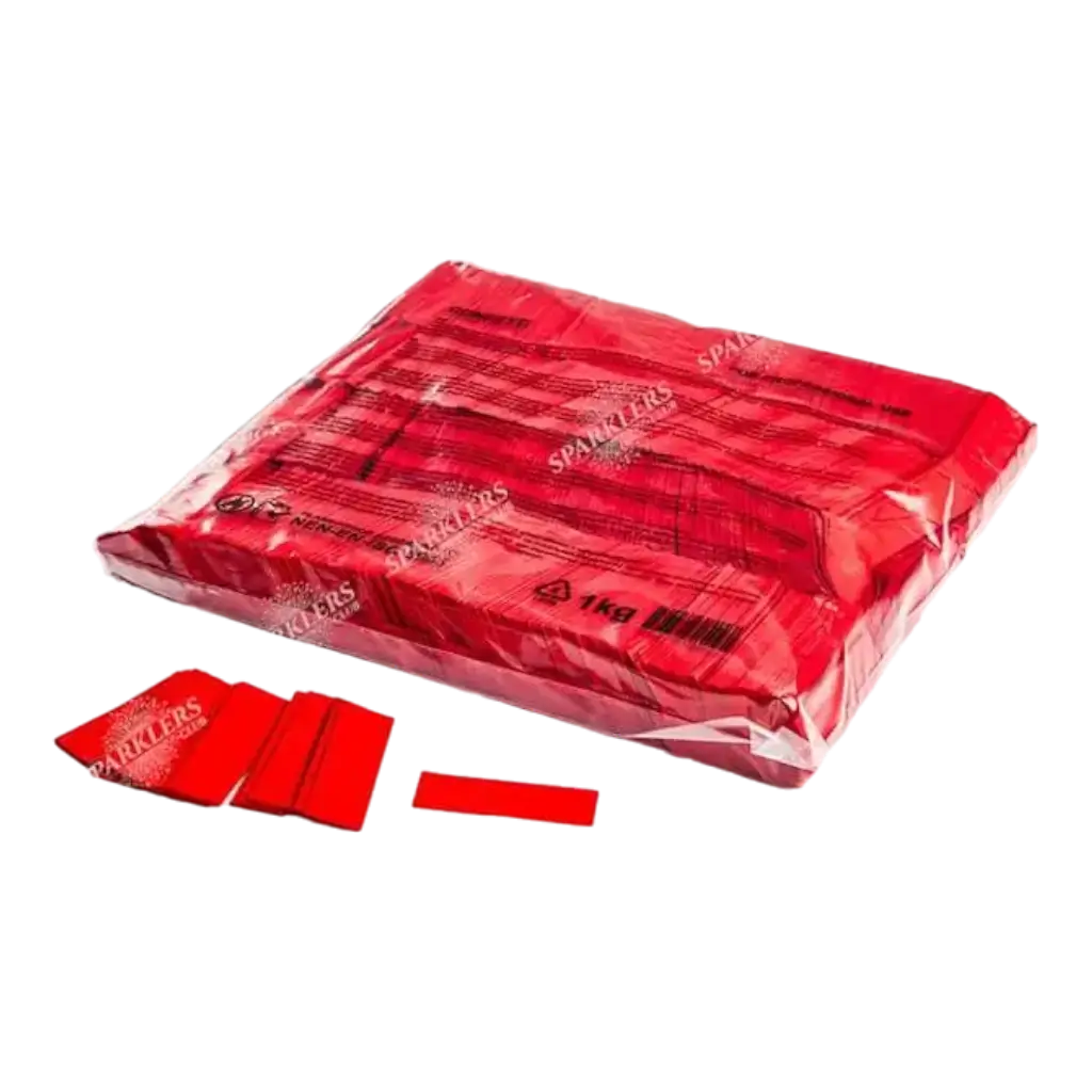 Borsa 1KG coriandoli rossi