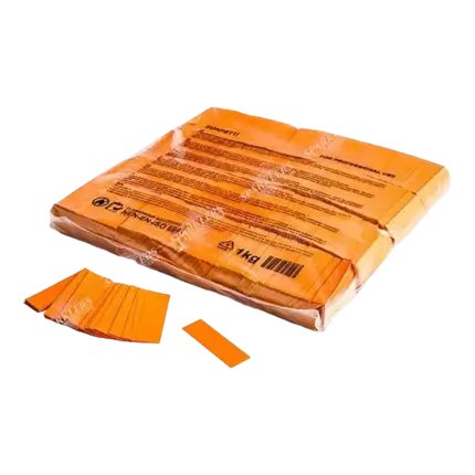 Borsa 1KG coriandoli arancione