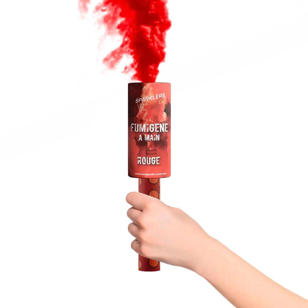 Fumo della mano 45 secondi rosso