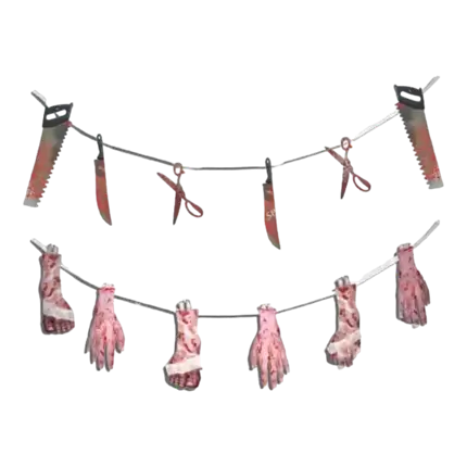 Garland seghe a ghirlanda forbici mani piedi 170cm
