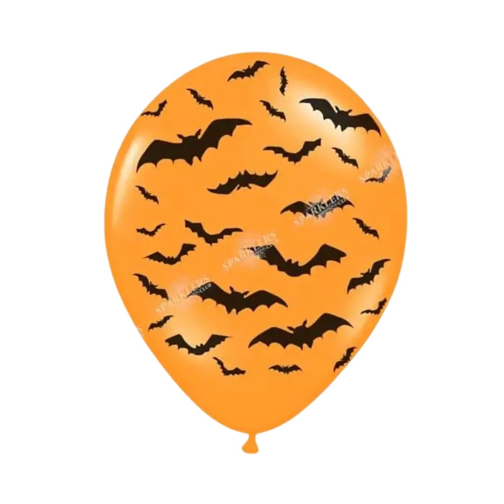 Lotto 50 Halloween Balloons Bat