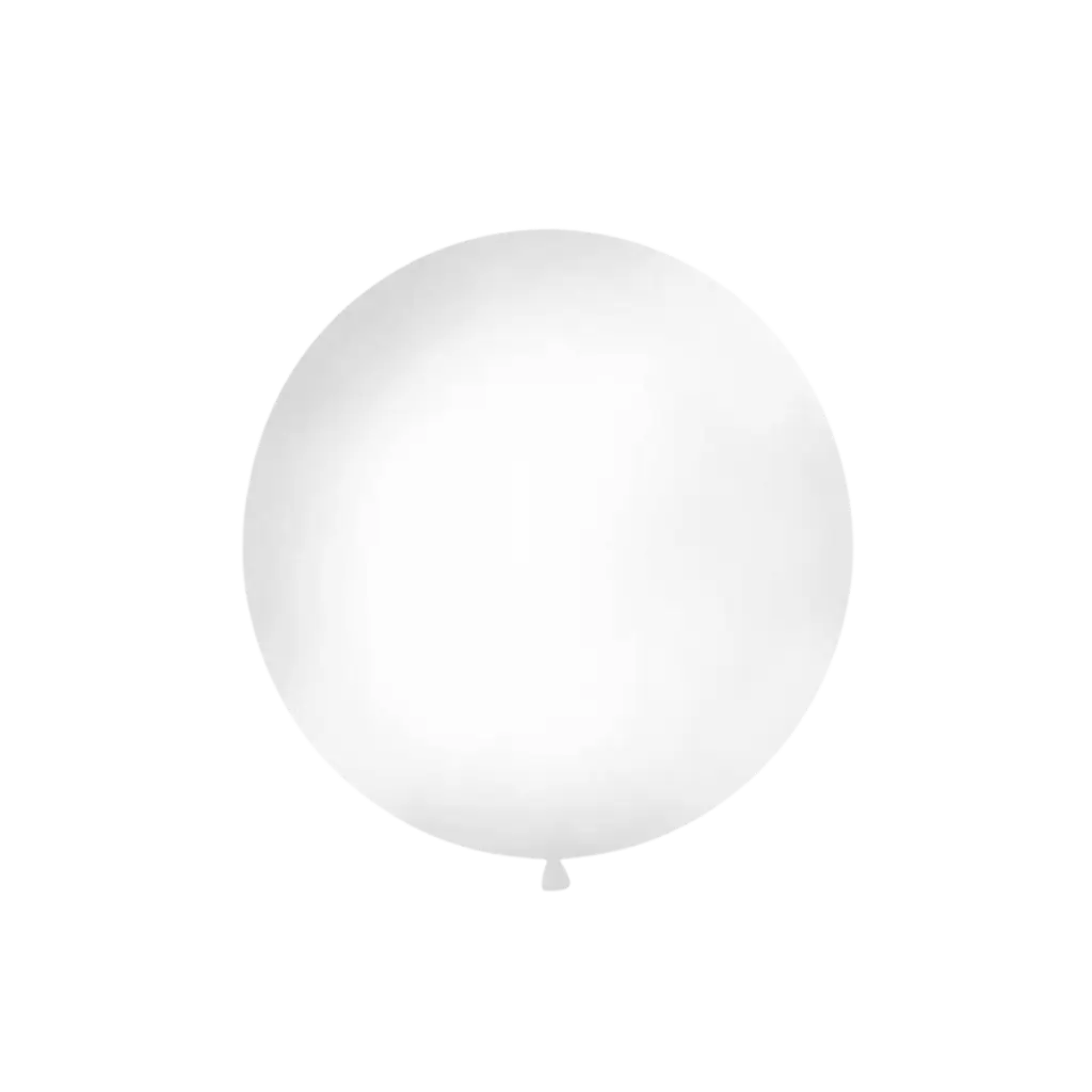 Pallone gigante 100cm Bianco