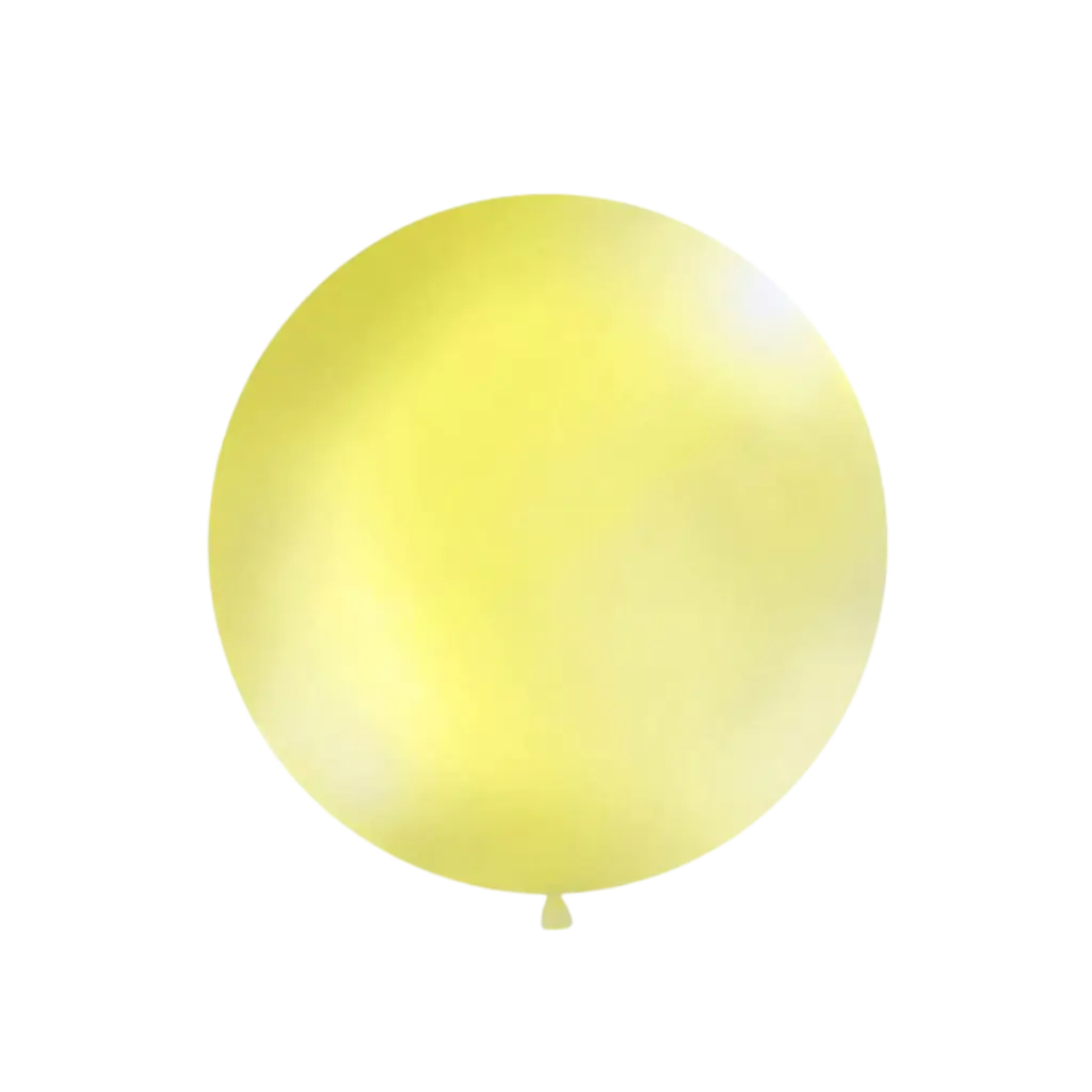 Pallone gigante 100cm Giallo