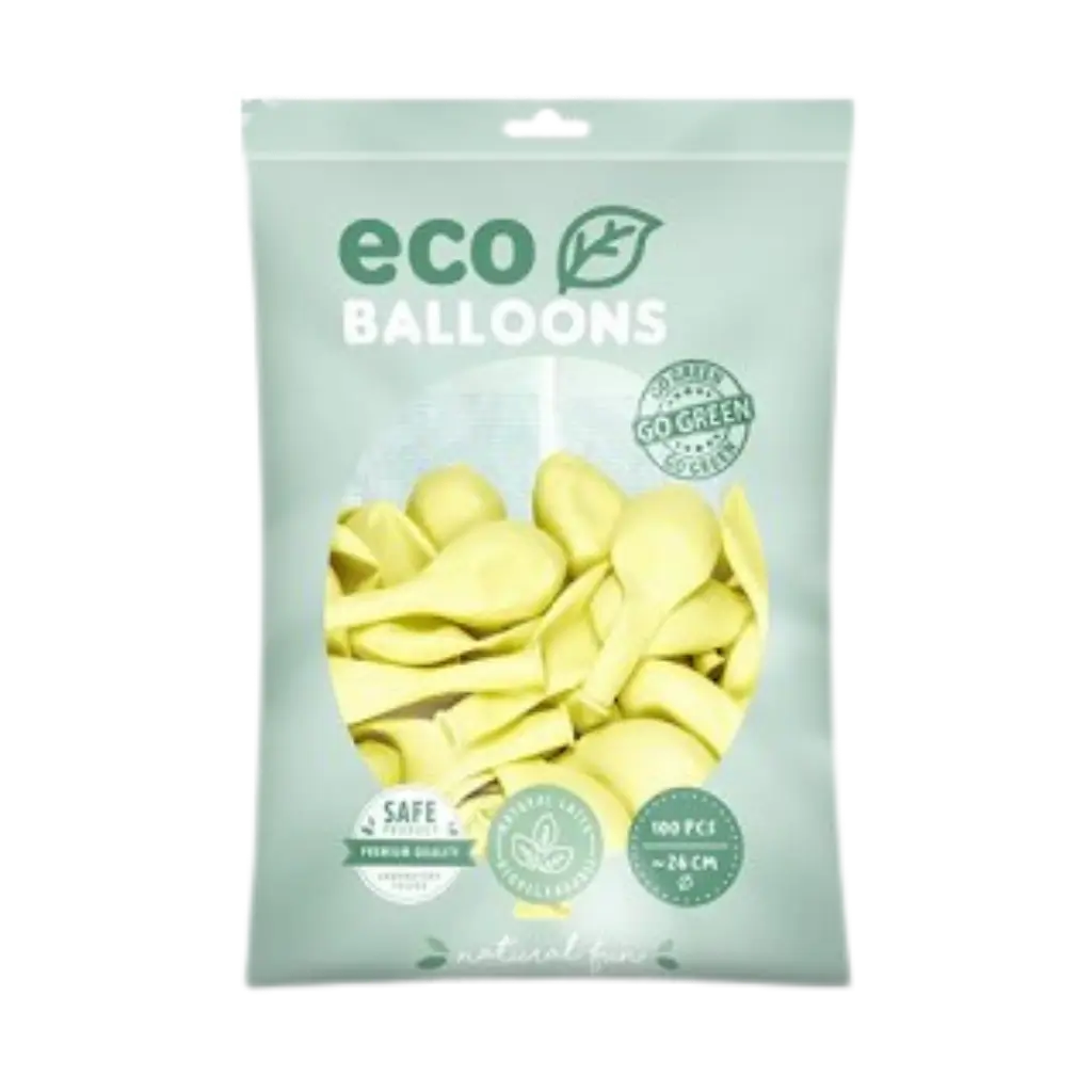  Confezione da 100 palloncini bianco crema