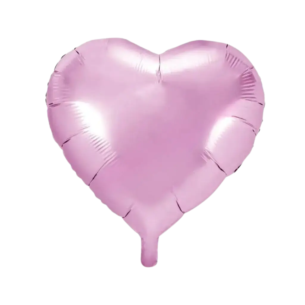 Palloncino Cuore rosa metallizzato 61cm