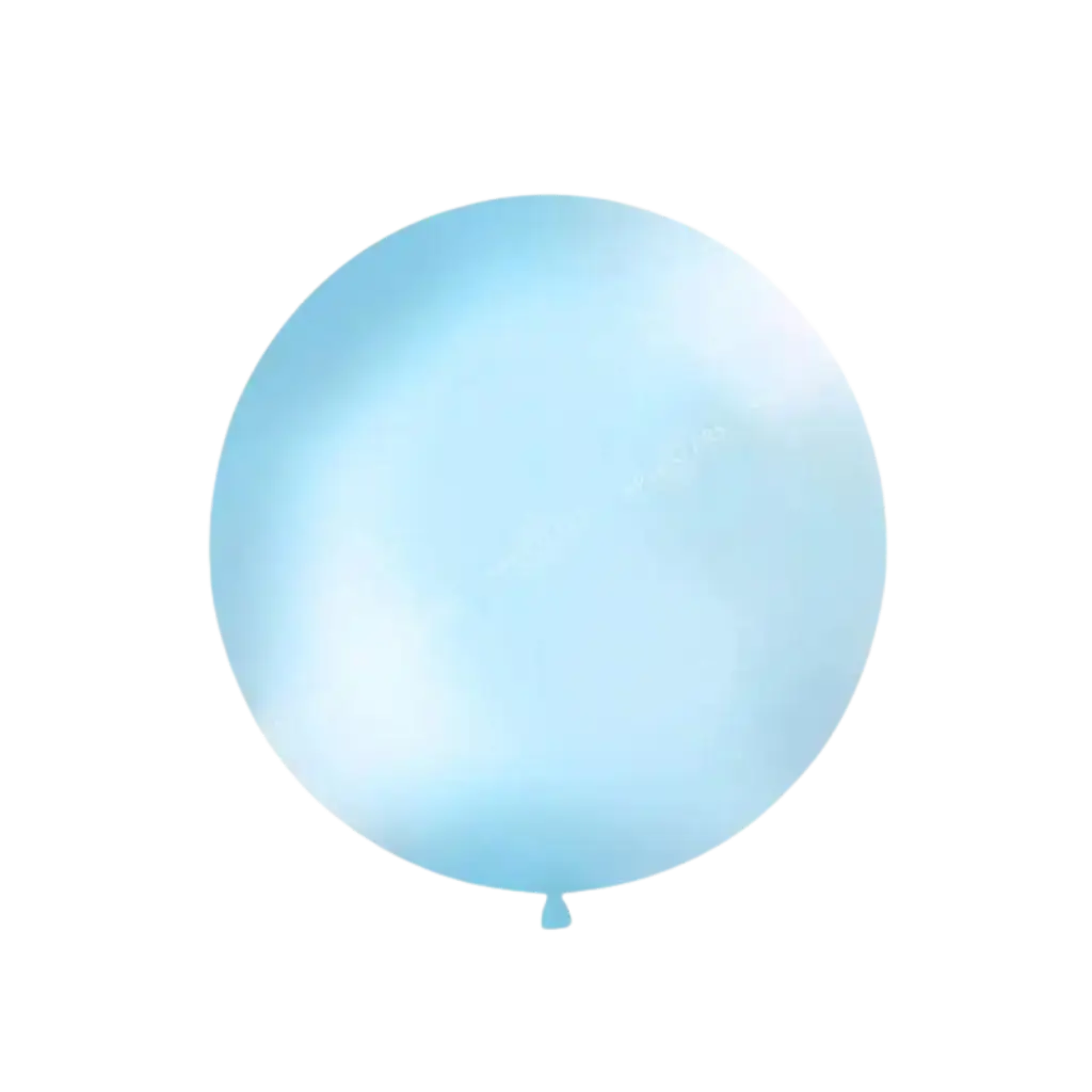 Pallone gigante 100cm Azzurro