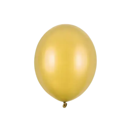 Confezione da 100 Palloncini Metallici Oro