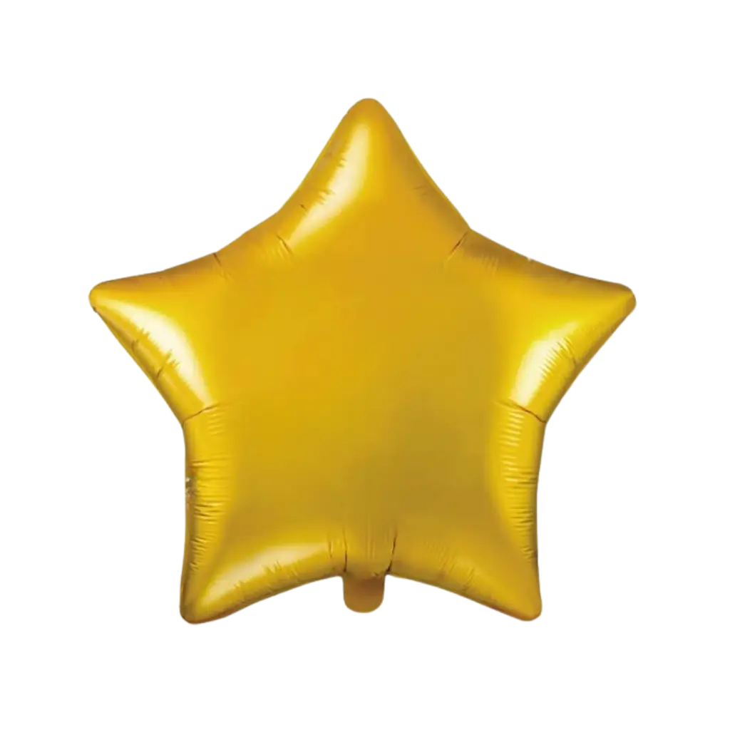 Balloon Metal Star Gold 48cm