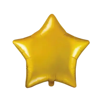 Balloon Metal Star Gold 48cm