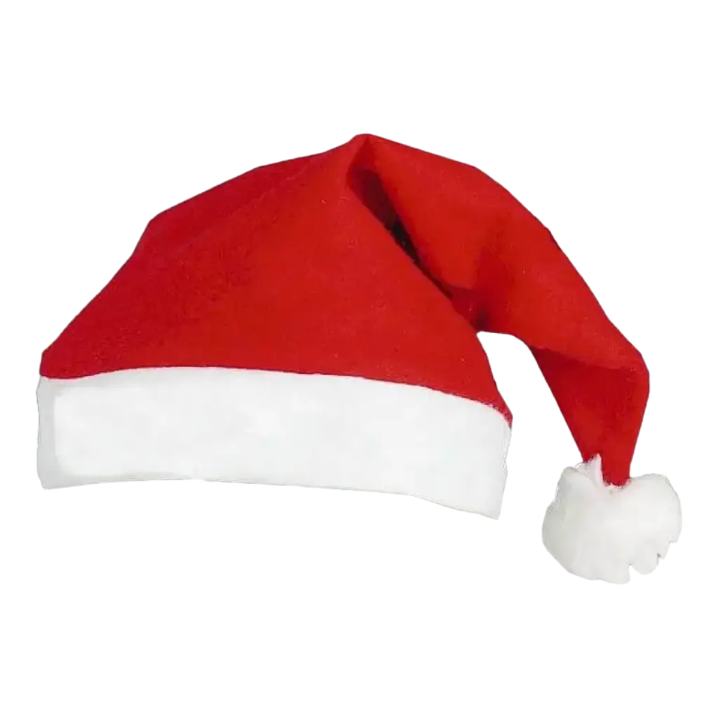 Cappello di Natale con nappa Adulto