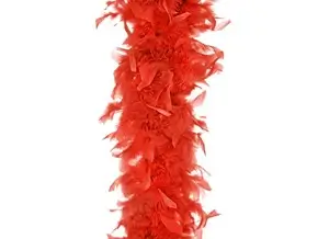 Boa di Piuma Rossa