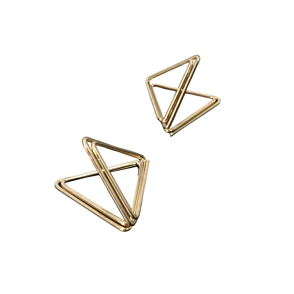 Porta marcatore posto triangolo d'oro x10