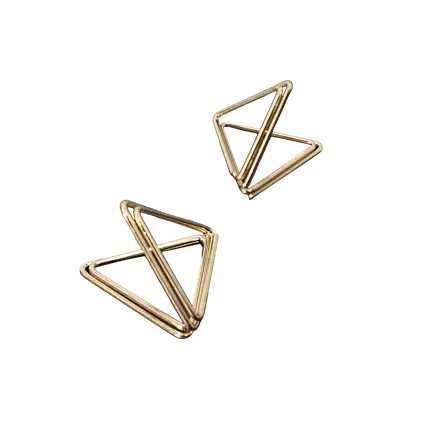 Porta marcatore posto triangolo d'oro x10