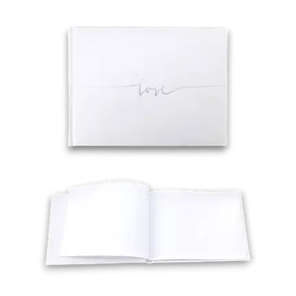 Libro degli ospiti Love Argento