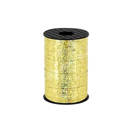 Nastro di plastica, oro, 5mm/225m