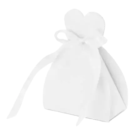 Lattine da sposa, set bianco da 10