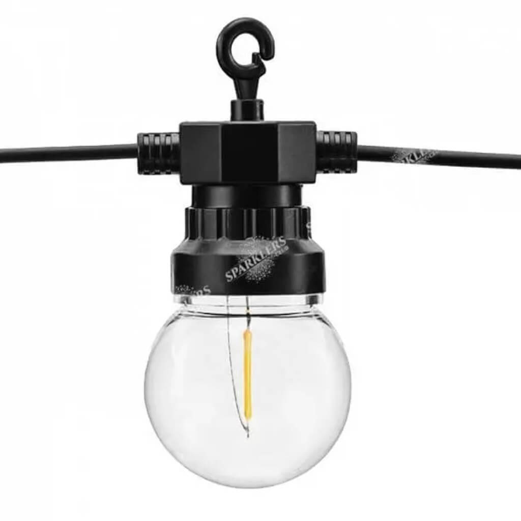 Luce di stringa a LED retrò 5 metri (luce gialla calda)