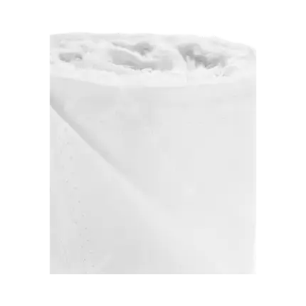 Tessuto fine bianco semilucido 1,5 x 100 metri