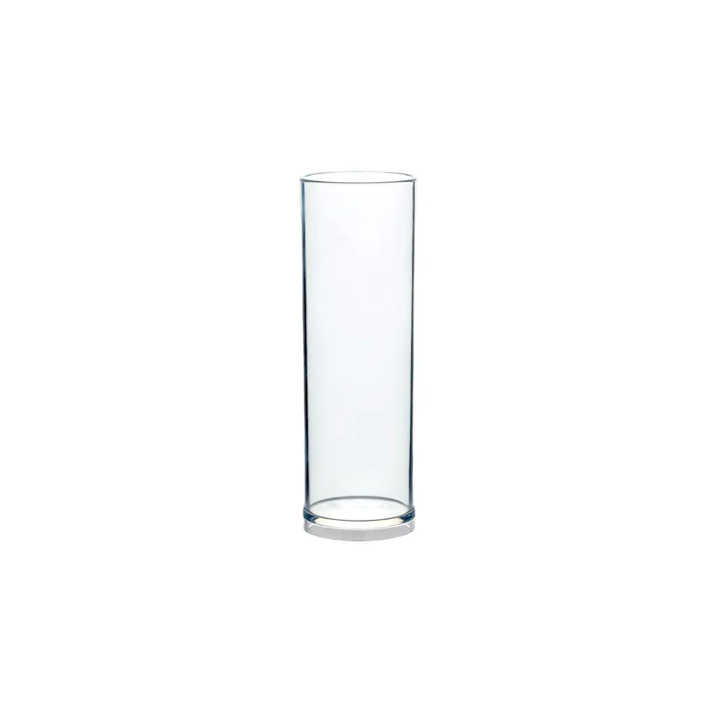 Tubo infrangibile in bicchiere 22cl trasparente