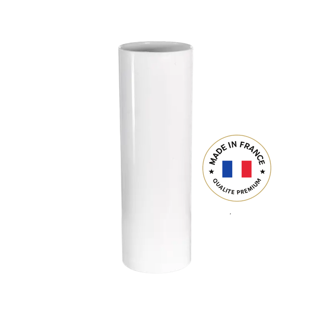 Tubo di bicchiere infrangibile 22cl Bianco