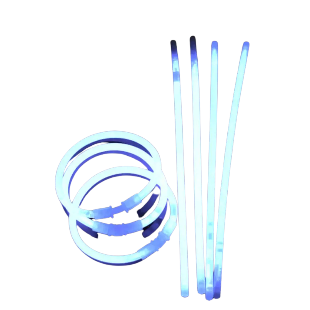Braccialetto bianco fluo (confezione da 100)
