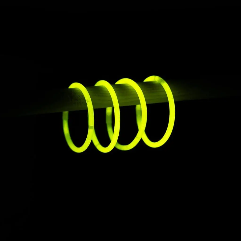 Bracciale giallo fluo (set di 100)