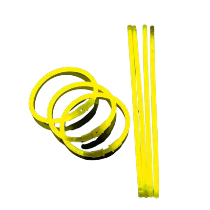 Bracciale giallo fluo (set di 100)