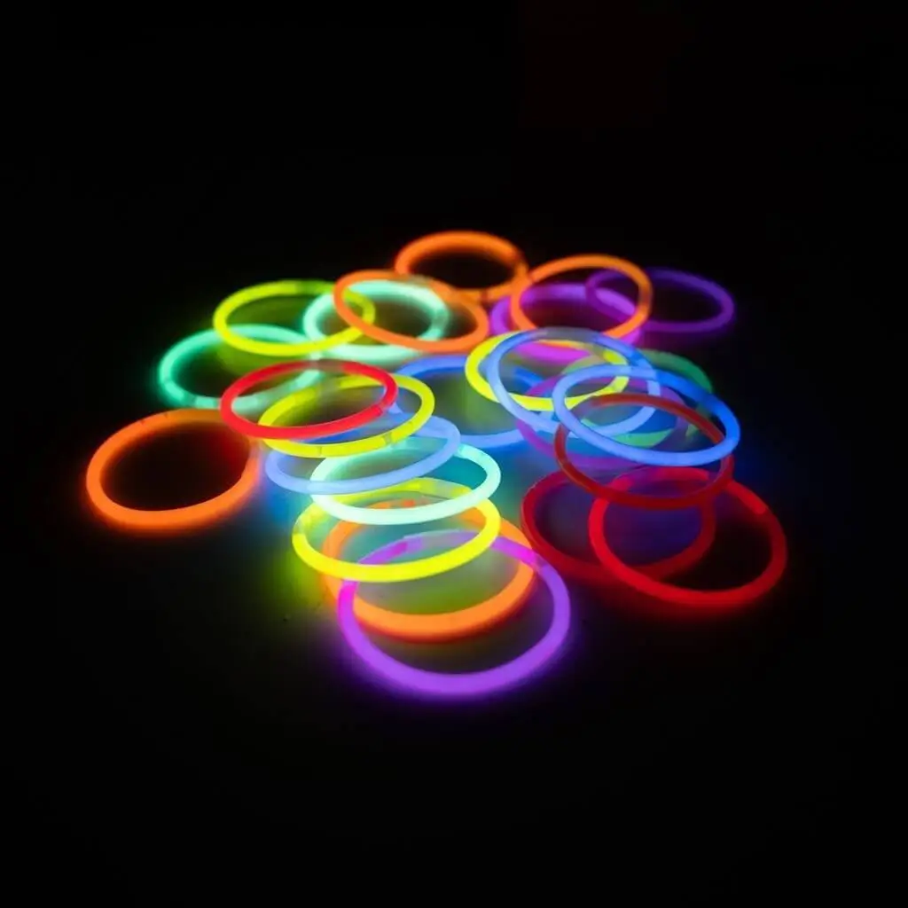 Braccialetto rosso fluo (confezione da 100)
