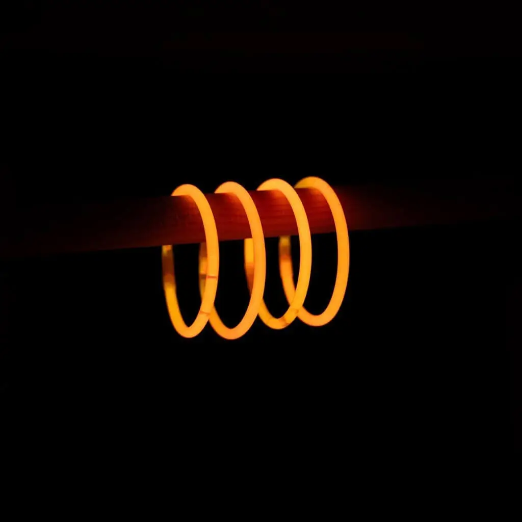 Bracciale arancione fluo (set da 100)