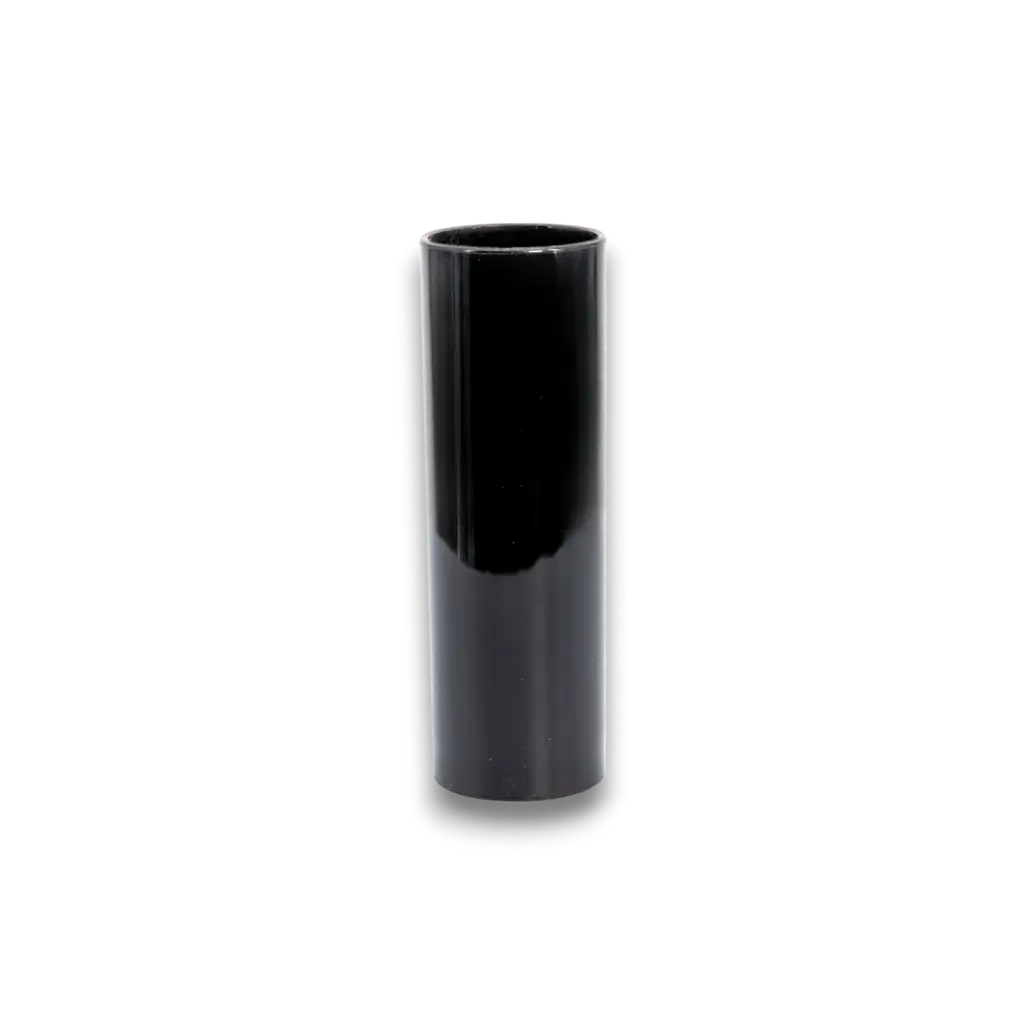  Tubo infrangibile in vetro 22cl nero