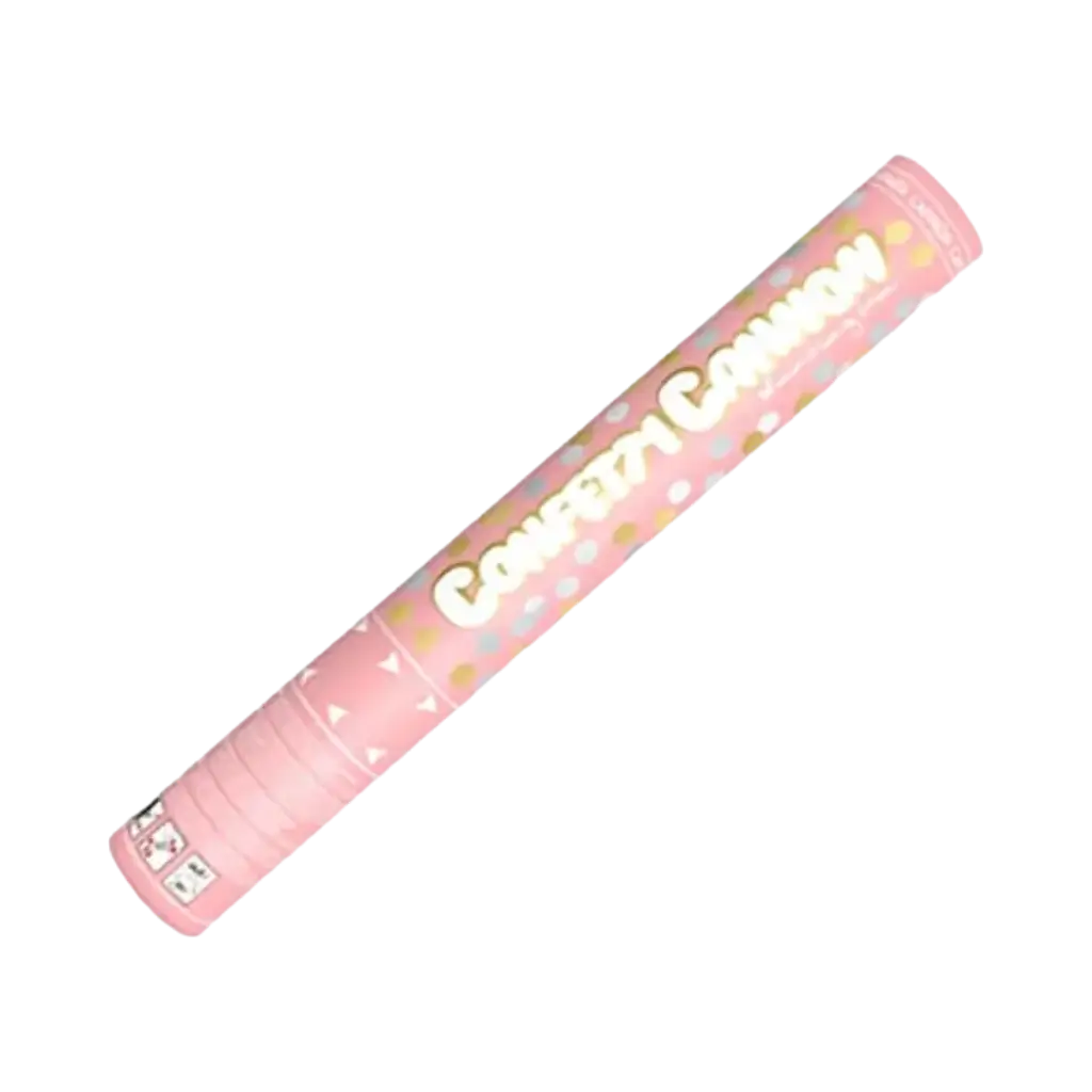 Cannoni Coriandoli 40cm rotondi Oro