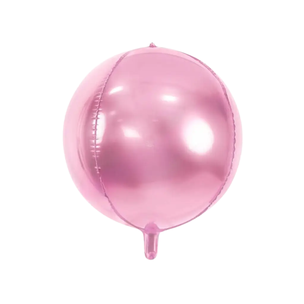 Palloncino rotondo Rosa Metallico 40cm