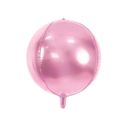Palloncino rotondo Rosa Metallico 40cm