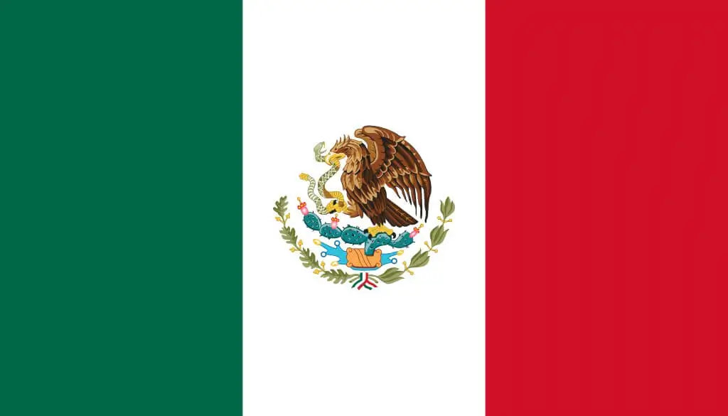 Bandiera del Messico 90x150cm