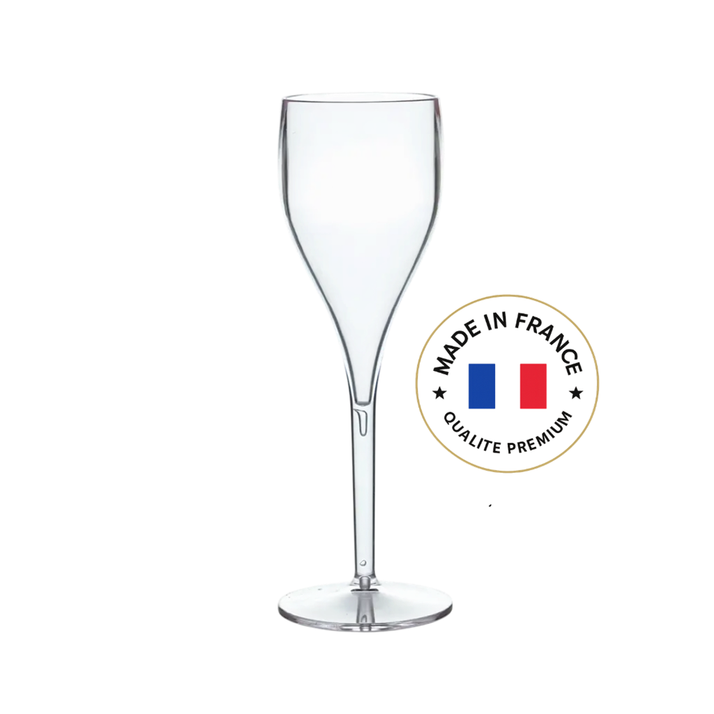 Flauto di Champagne trasparente 12cl