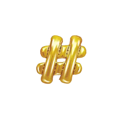 Palloncino # Oro 35cm