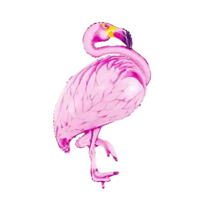 Pallone Flamingo Rosa Gigante 70x95cm