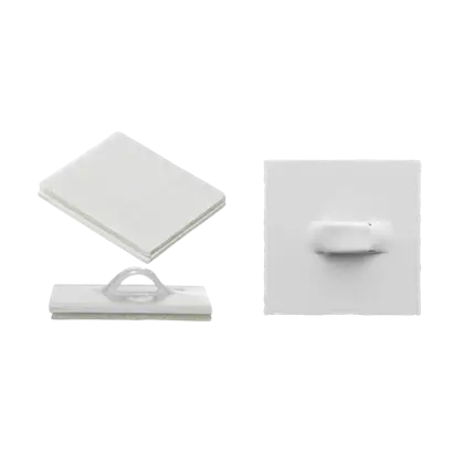 Supporto autoadesivo con occhiello