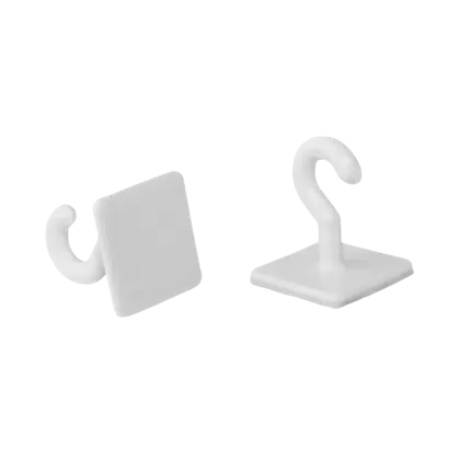 Supporto autoadesivo con gancio