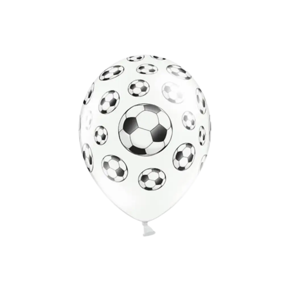 Confezione da 6 palloni con motivi Palloni da calcio