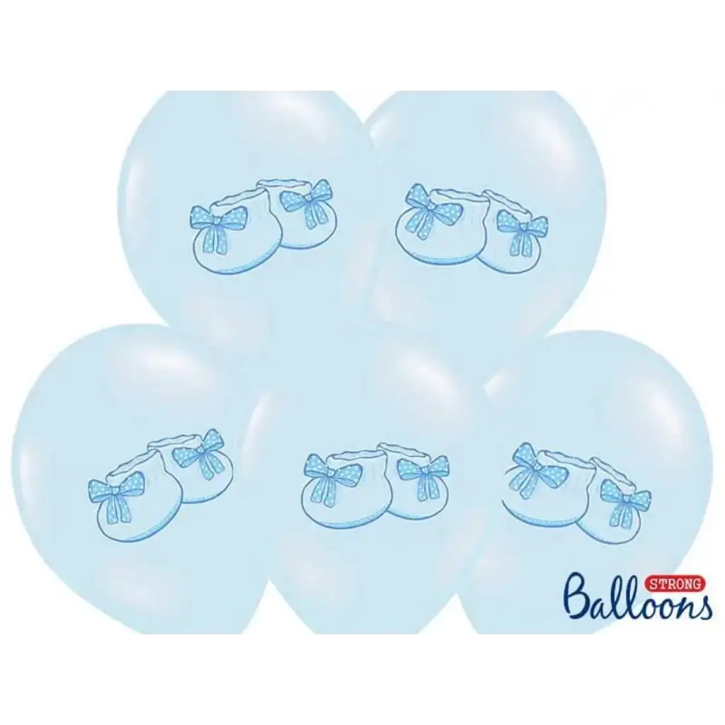 Confezione da 6 palloncini da ginnastica per bambini blu
