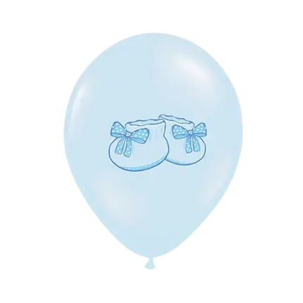 Confezione da 6 palloncini da ginnastica per bambini blu