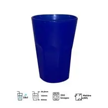 Bicchiere Mojito 33cl blu