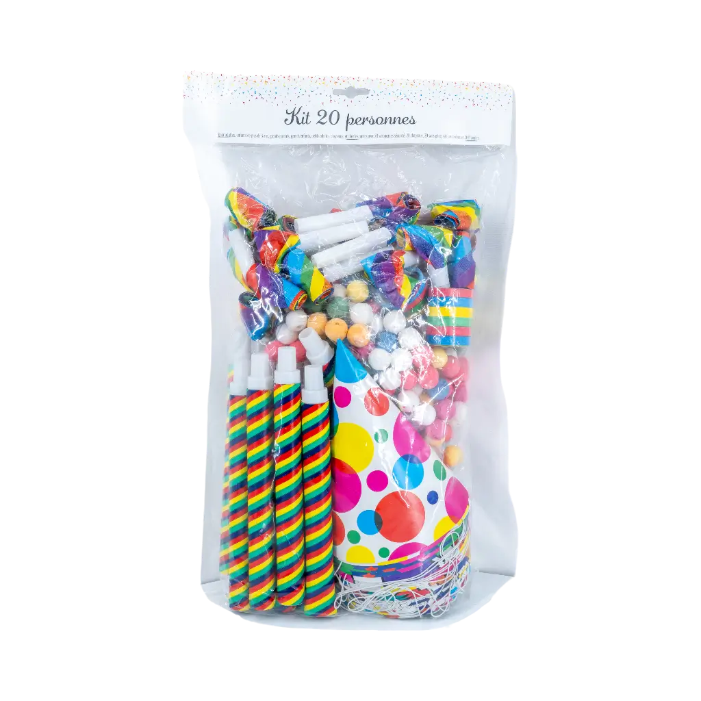 KIT PER IL COTILLON 20 PERSONE