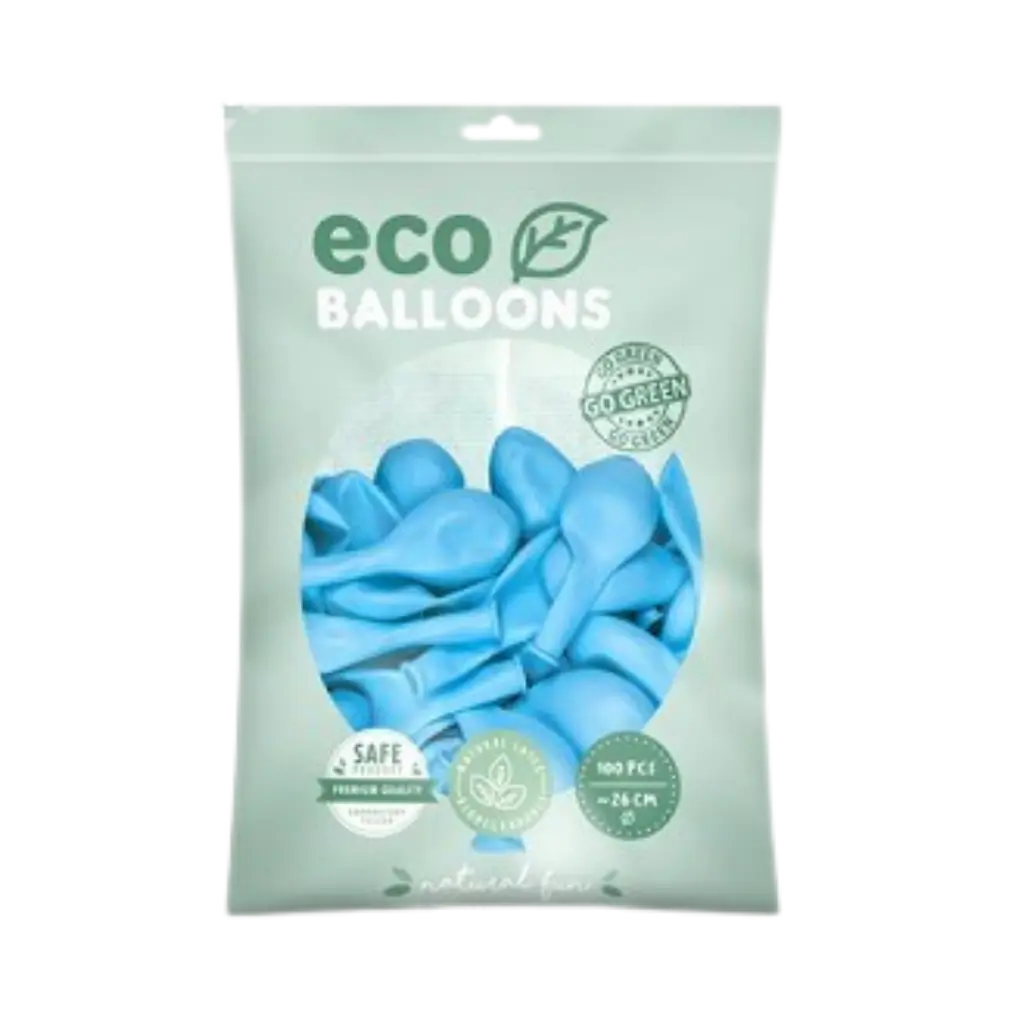 Confezione da 100 palloncini blu chiaro