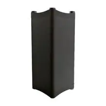 COPERTURA TOTEM IN LYCRA NERA (QUADRATO) 1M