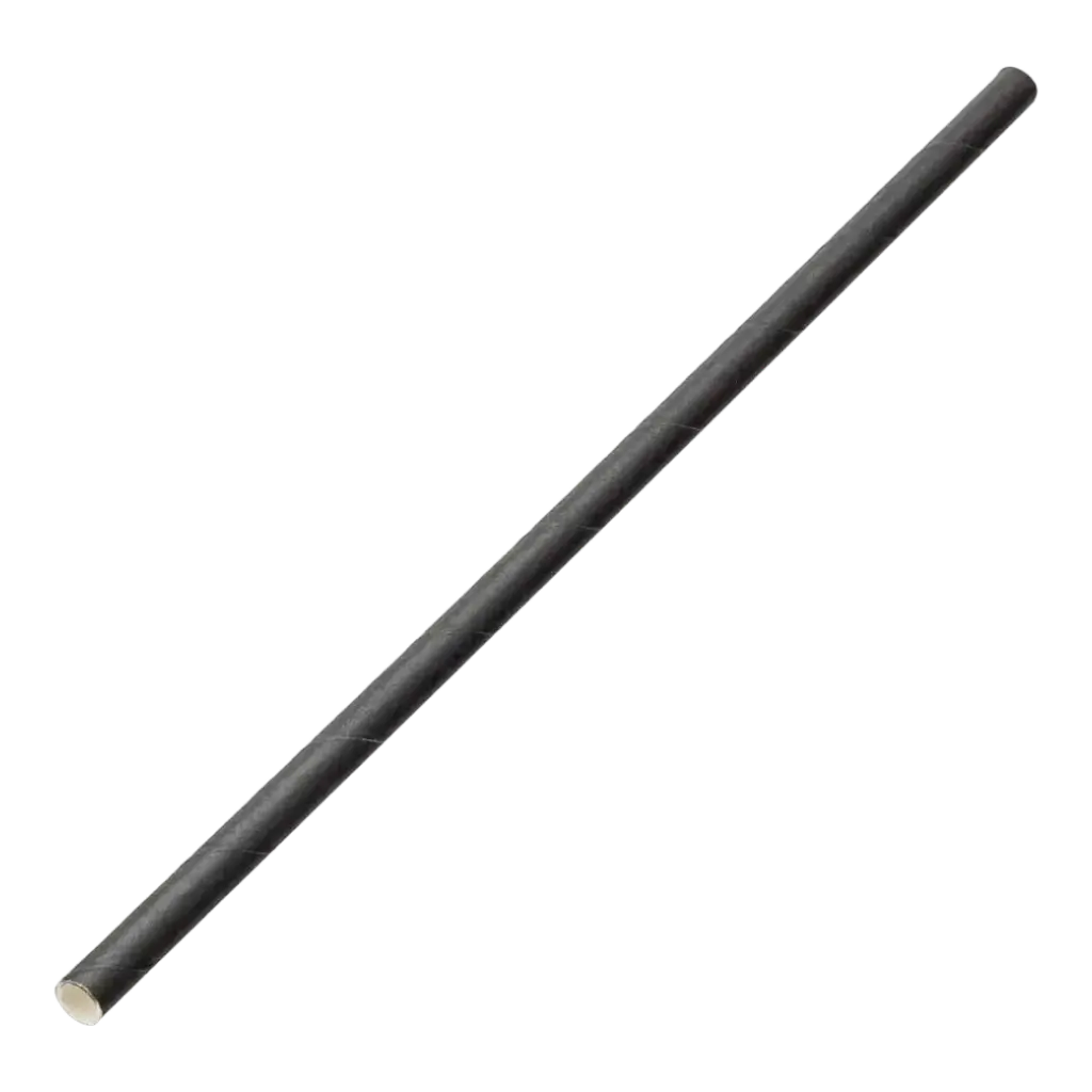 Carta paglia nera 20cm /ø6mm (100 pz)
