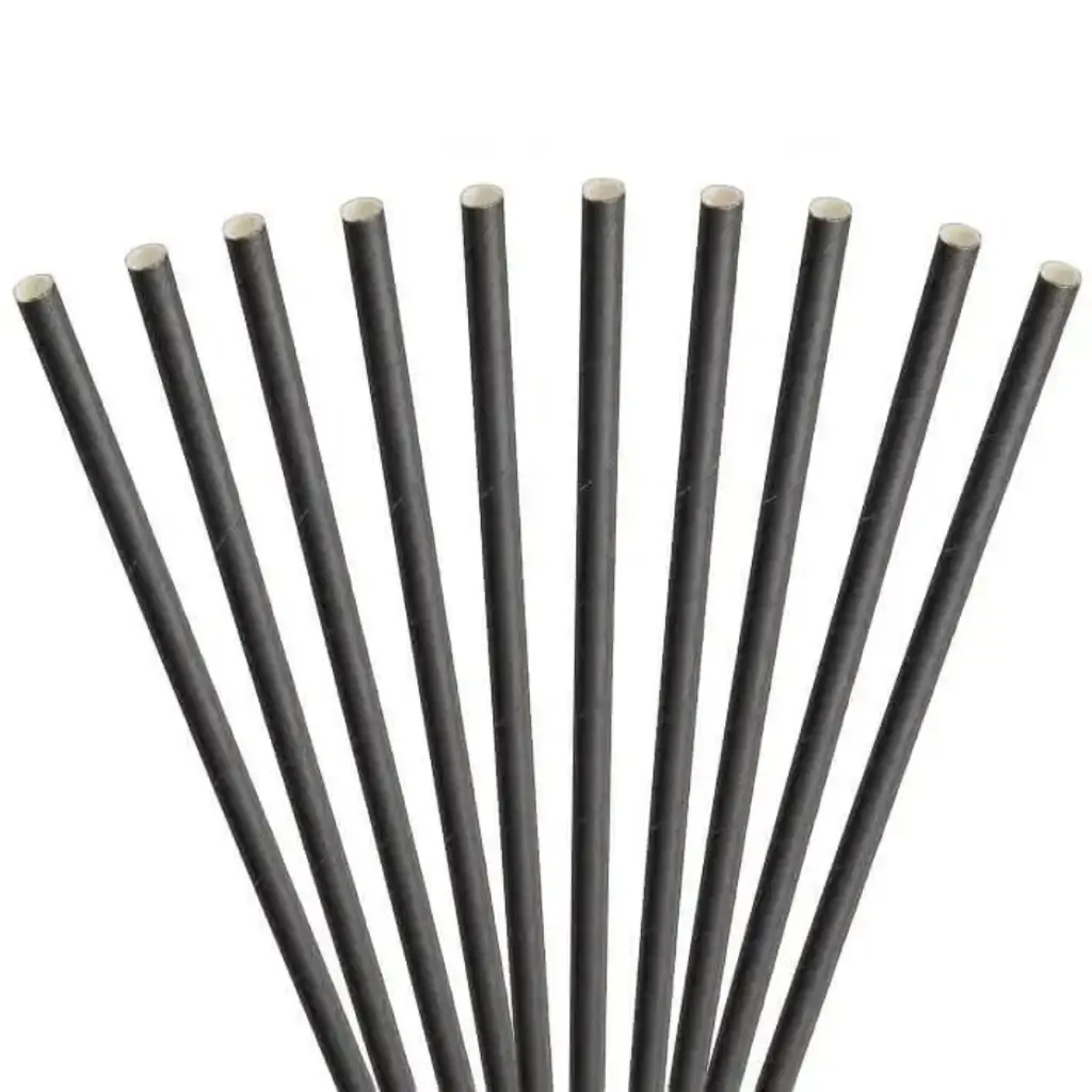 Carta paglia nera 20cm /ø6mm (100 pz)